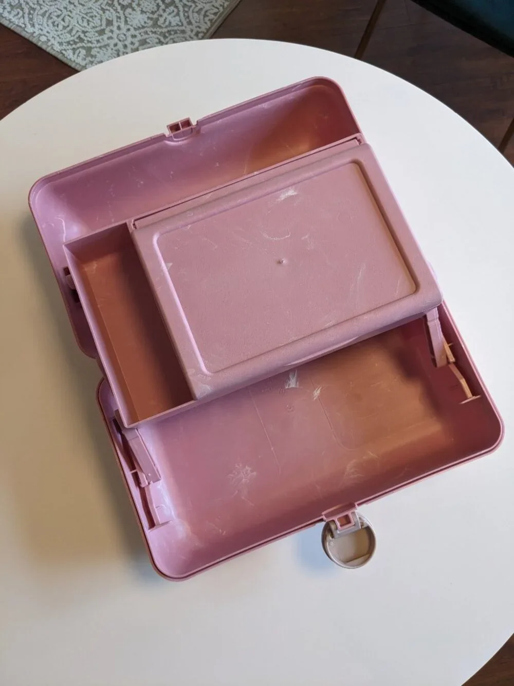 Caboodles Pink Marble On-The-Go Girl Case